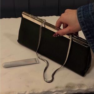 Call it spring - Elegant Black Clutch Bag